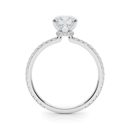 Elise Lab-Created Diamond Hidden Halo Engagement Ring (1.31 ct. tw.)