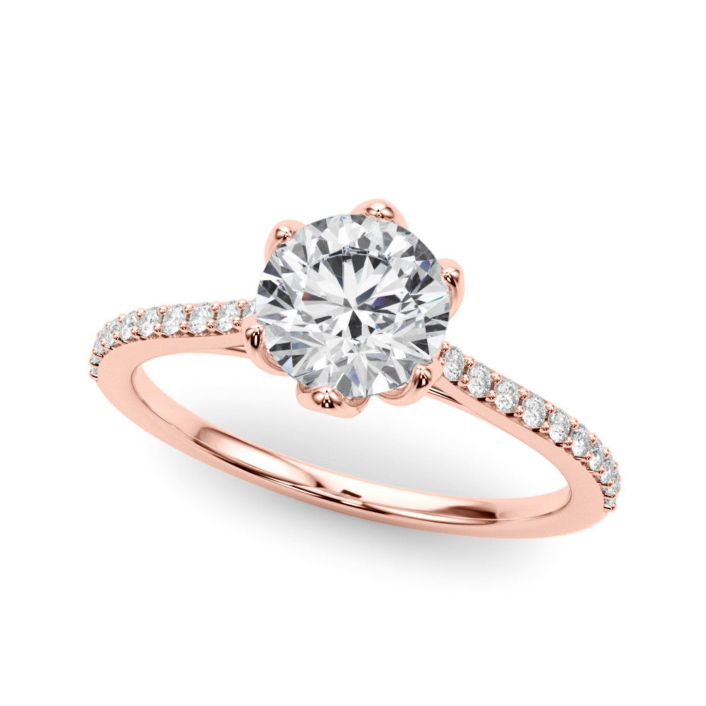 Lab-Created Diamond Single Row Engagement Ring (1.15 ct. tw.)