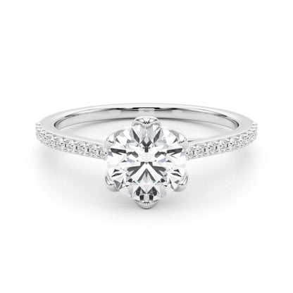 Lab-Created Diamond Single Row Engagement Ring (1.15 ct. tw.)