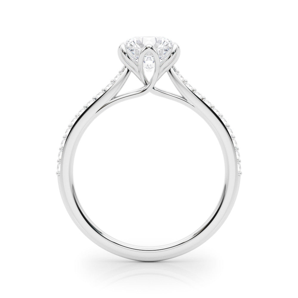 Lab-Created Diamond Single Row Engagement Ring (1.15 ct. tw.)