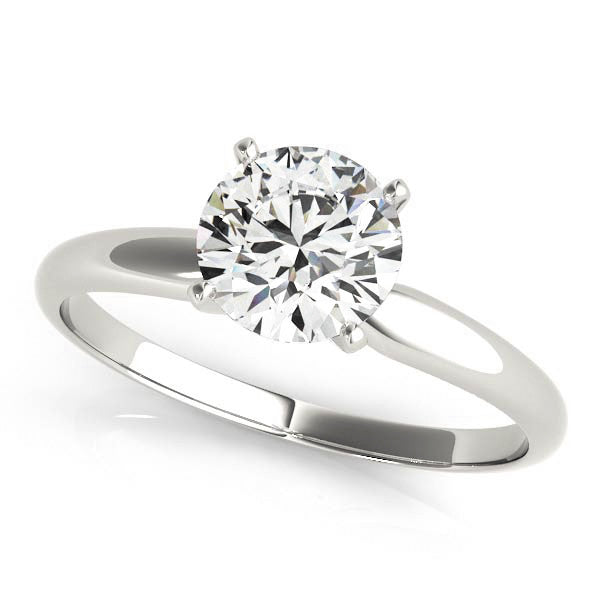 Rose  Lab-Created Diamond Solitaire Ring