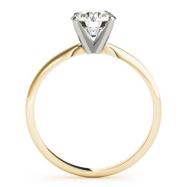 Rose  Lab-Created Diamond Solitaire Ring