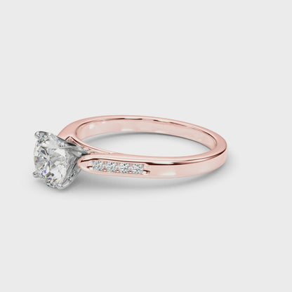 Lab-Created Diamond Single Row Engagement Ring (1.08 ct. tw.)